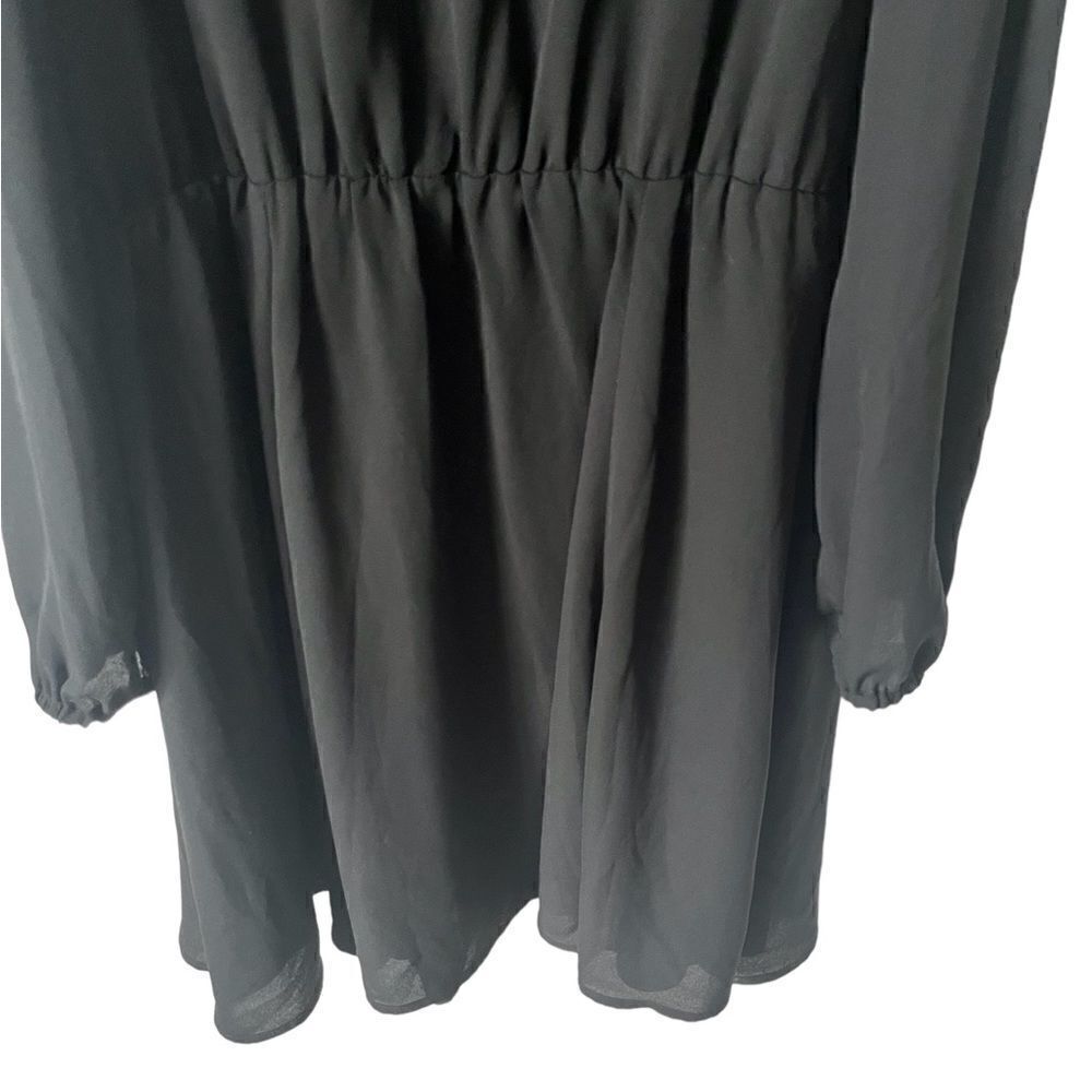 Banana Republic Factory Black Cold Shoulder Dress - Picture 8 of 9
